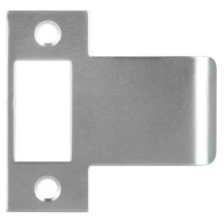 Sabre Strike Plate - Satin Stainless Steel - 60mm