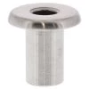Scope BB01TH - Barrel Bolt Top Hat Ferrule Only - Satinless Steel -Security Door Locks sc bb01 thss 1
