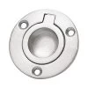 Scope FP01 Round Flush Ring Pull - Satin Stainless Steel -Security Door Locks scfp01ss b 1