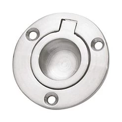 Scope FP01 Round Flush Ring Pull - Satin Stainless Steel