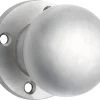 Tradco 0698 Retro Fit Mortice Knob On Round Rose - Satin Chrome -Security Door Locks tha 0698 1