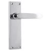Tradco 0867 Balmoral Lever On Passage Long Backplate - Chrome Plate