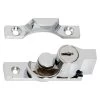 Tradco 1623 Sash Window Lock Narrow Lock - Chrome Plate -Security Door Locks tha 1623 1