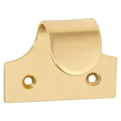 Tradco 1631 Sash Window Lift Plain - Polished Brass
