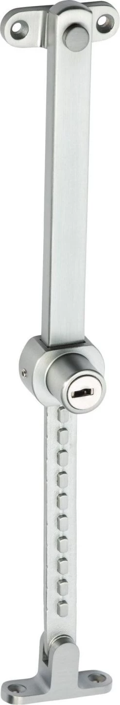 Tradco 1677 Casement Window Locking Telescopic Stay Stainless Steel - Satin Chrome Plated