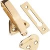 Tradco 1685 Hopper Window Fastener - Polished Brass -Security Door Locks tha 1685 1