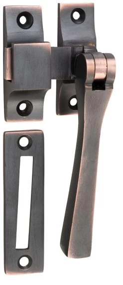 Tradco 1691 Casement Window Fastener Square - Antique Copper