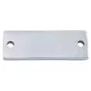 Tradco 1696 Casement Fastener Spacer Only Square - Chrome Plate -Security Door Locks tha 1696 1