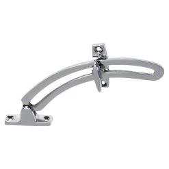 Tradco 1724 Casement Window Quadrant Stay - Chrome Plate - 150mm