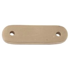 Tradco 1736 Casement Window Fastener Spacer Only Tear Drop - Polished Brass