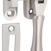 Tradco 1753 Casement Window Fastener Tear Drop - Satin Chrome -Security Door Locks tha 1753 1
