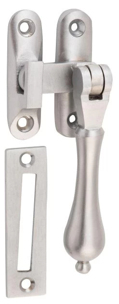 Tradco 1753 Casement Window Fastener Tear Drop - Satin Chrome