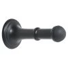 Tradco 1821 Door Stop - Wall Mounted - Matte Black -Security Door Locks tha 1821 1