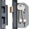 Tradco 2162 5 Lever High Security 46mm Backset Rebated Mortice Lock - Antique Copper