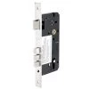 Zanda 1143 Euro 60mm Backset Mortice Lock - Satin Stainless Steel