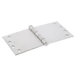 Zanda Fixed Pin Wide Throw Butt Hinge - Satin Stainless Steel - 100x200x3.2mm